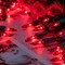 200 Red Christmas Lights, Pack of 2 Strands of 21 ft 100 Count UL Certified Incandescent Mini String Light (Red - Green Wire)